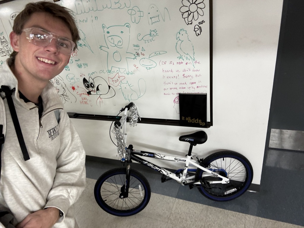 Selfie with the Backwards Bike